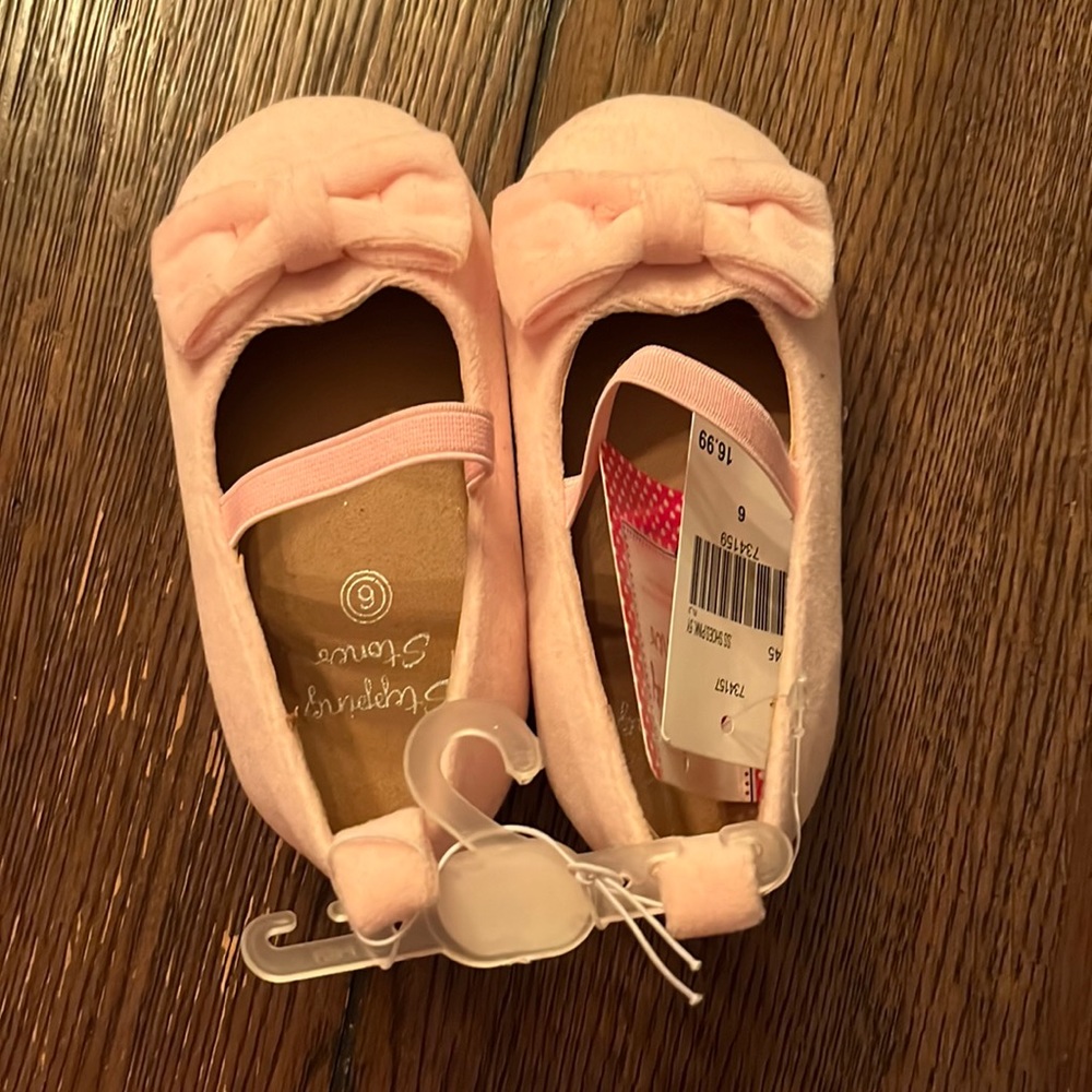 Pink ballet shoes